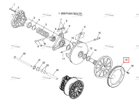 LIGHTWEIGHT шестерня кольцо комплект Polaris Widetrak LX (2006) (5134969)