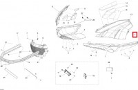 502007294 Боковая панель левая черная Ski-Doo Scandik LYNX