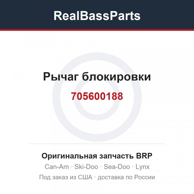 705600188 Рычаг блокировки