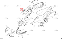 Правый Shell Cleat Sea-Doo RXT 300 (2018) (291004719)