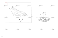Dazzling синий 2 Up сиденье в сборе включает 10 to 10 n Sea-Doo Spark Trixx 2up (2023) (269003791)