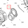 417300604 Пластик вариатора для снегоходов Ski-Doo 417300604
