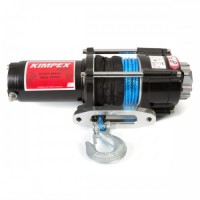 Лебедка электрическая KIMPEX 3500, с синтетическим тросом 458244