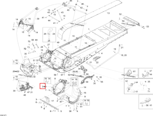 E блок Ski-Doo 518326720