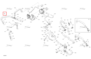 Шланг Ski-Doo 509001352