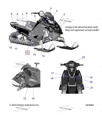 7202540 Наклейка SD панель PATRIOT BOOST левый