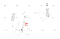 Задний амортизатор Can-Am Outlander 4x4 XMR 1000R (2025) (706005094)