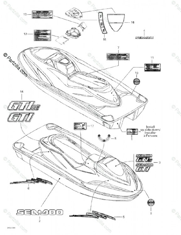 219902201 WARNING DECAL, BATTERY