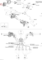 Выключатель корпус включает 4 to 5 Ski-Doo Skandic Tundra LT V800 4-TEC (2009) (515175771)