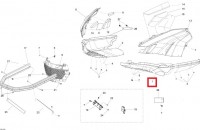 502007436 Боковая панель левая нижняя черная Ski-Doo Scandik LYNX 502007046 (Снято с производства)