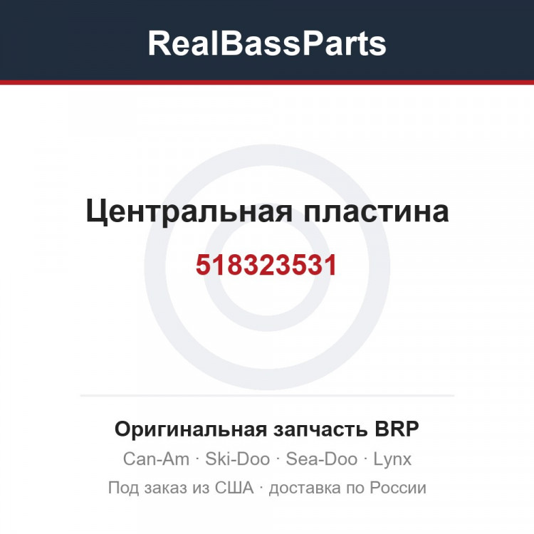 518323531 Центральная пластина