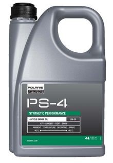 502120 Масло 4-х тактное в двигатель Polaris PS-4 Plus 4 Liters