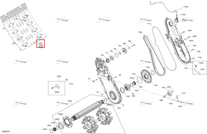 Гусеница 15 × 165 × 3,0 b Ski-Doo 504154684