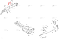 Carbon чёрный верхний кронштейн Can-Am Outlander 1000R EFI XMR (2022) (705016291)