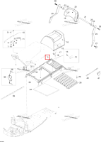 Передний крышка сиденье Ski-Doo Expedition TUV V800 4-TEC (2009) (605254494)