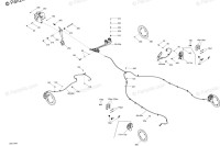 705205301 Опорная пластина тормоза