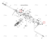 Гайка FLEXLOC Polaris Widetrak LX (2006) (7542402)