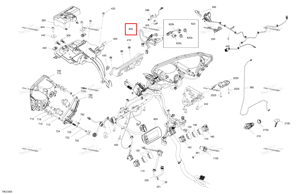 Heater блок жгут проводов Can-Am 710006759