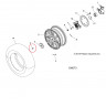 7547361 Гайка колесная хром для квадроциклов Polaris SPORTSMAN 550/850/1000 7547361