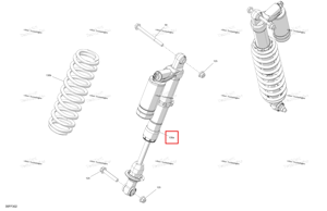 Передний амортизатор Can-Am 706206441