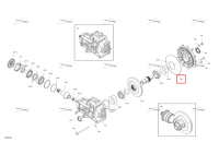Уплотнительное кольцо сальник Can-Am Outlander 4x4 XT 1000R (2025) (715500491)