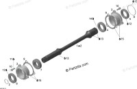 420430160 JOINT ETANCHE  *GASKET  Прокладка крышки ведущего вала