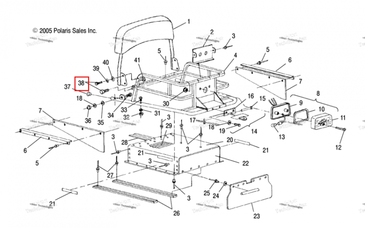 Discontinued Polaris Widetrak LX (2006) (7515341)