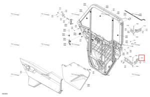 Нижний петля Can-Am 705801025