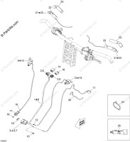 515176633 HARNESS - STEERING  Электропроводка рулевой колонки