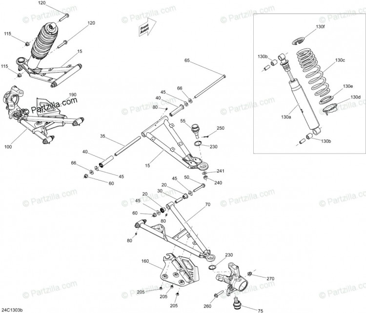 706201364 Front Shock LTD