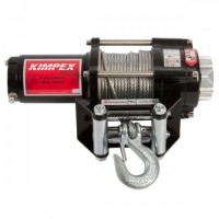 Лебедка электрическая KIMPEX 4500, со стальным тросом 458212