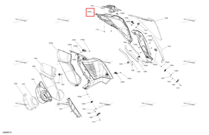 Правый панель Ski-Doo 517307883