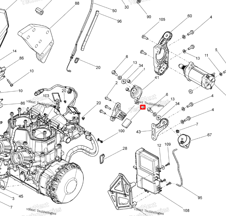 512060766 Ограничитель Ski-Doo