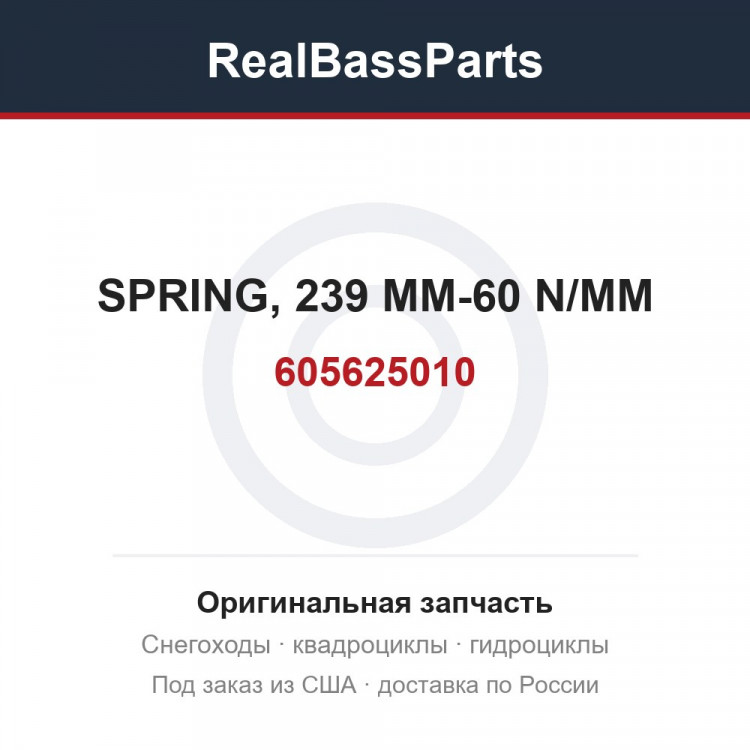605625010 SPRING, 239 MM-60  N/MM