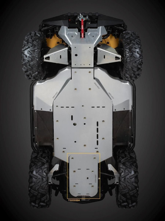 715000694 Rear underbelly protection