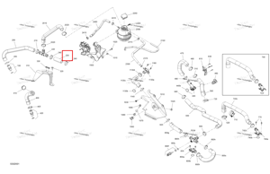 Шланг Ski-Doo 509001353