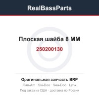 250200130 Плоская шайба 8 MM