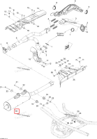 Глушитель Can-Am Outlander MAX 800 XT (2008) (707600499)