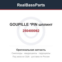 250400062 GOUPILLE       *PIN  шплинт