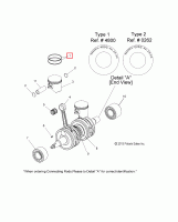 Кольцо поршневое Polaris KIT-PISTON RINGS 800LE 2205177