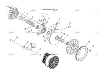Уплотнительное кольцо Polaris Widetrak LX (2006) (5410507)