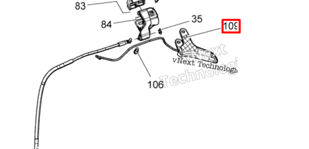 512061252 Курок дросселя Ski-Doo 512061049 