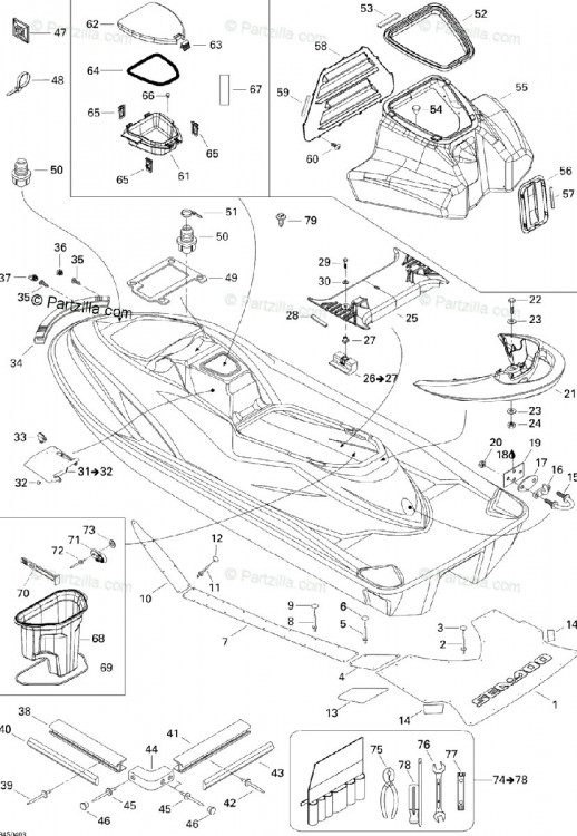 291001942 NEZ PARE-CHOCS *NOSE-BUMPER