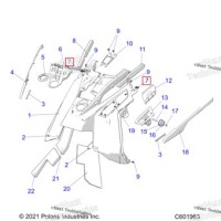 7710808 1/4 TURN клипса 6 мм