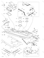 204050279 MOULURE PARECHO*TRIM-BUMPER/REAR  Вставка заднего бампера