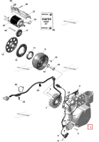 Ignition крышка Ski-Doo Expedition LE 900 ACE Turbo (2026) (420911061)