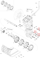 Винт M8 × 80 Ski-Doo Expedition TUV V800 4-TEC (2009) (M40012)
