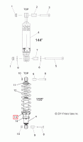 5431734 Кольцо пружины RMK Polaris RING, SPRING PRELOAD ADJ.