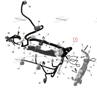 Жгут проводов Ski-Doo Summit Adrenaline Enduro 850 E-TEC (2026) (420864556)