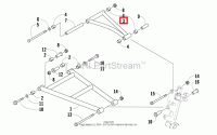 Рычаг верхний М8 Arctic Cat  A-ARM, UPPER - PLATINUM (INC. 4) 2703-119